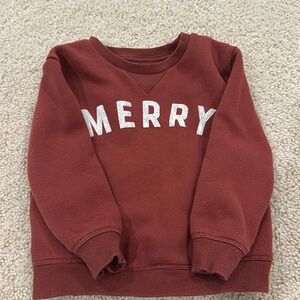 merry sweatshirt